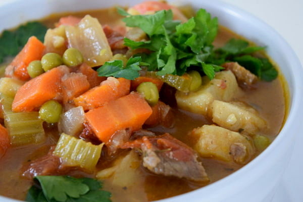Low Carb Irish Stew Close-up