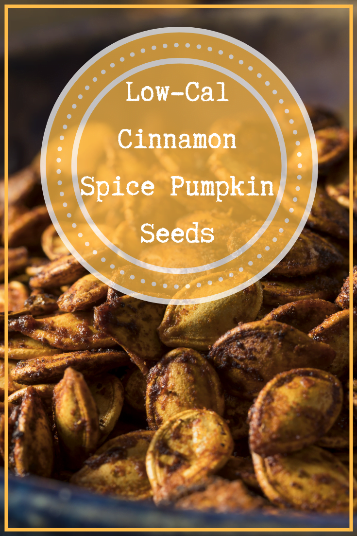 Low-Cal Cinnamon Spice Pumpkin Seeds
