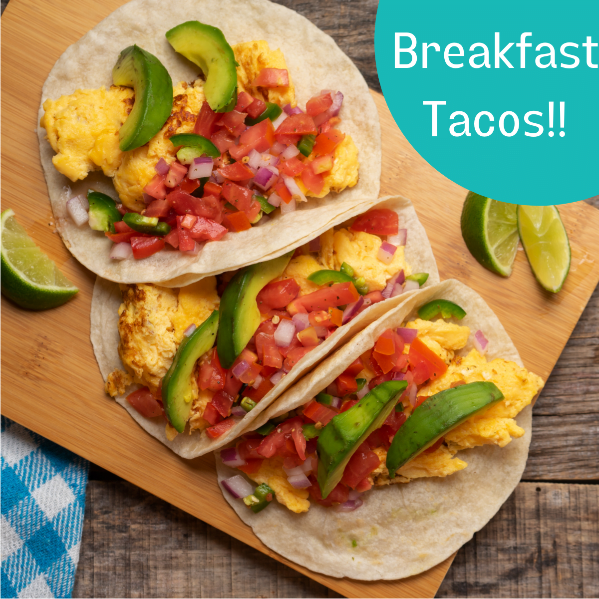 Plant-based Diet Program Blissful Breakfast Tacos